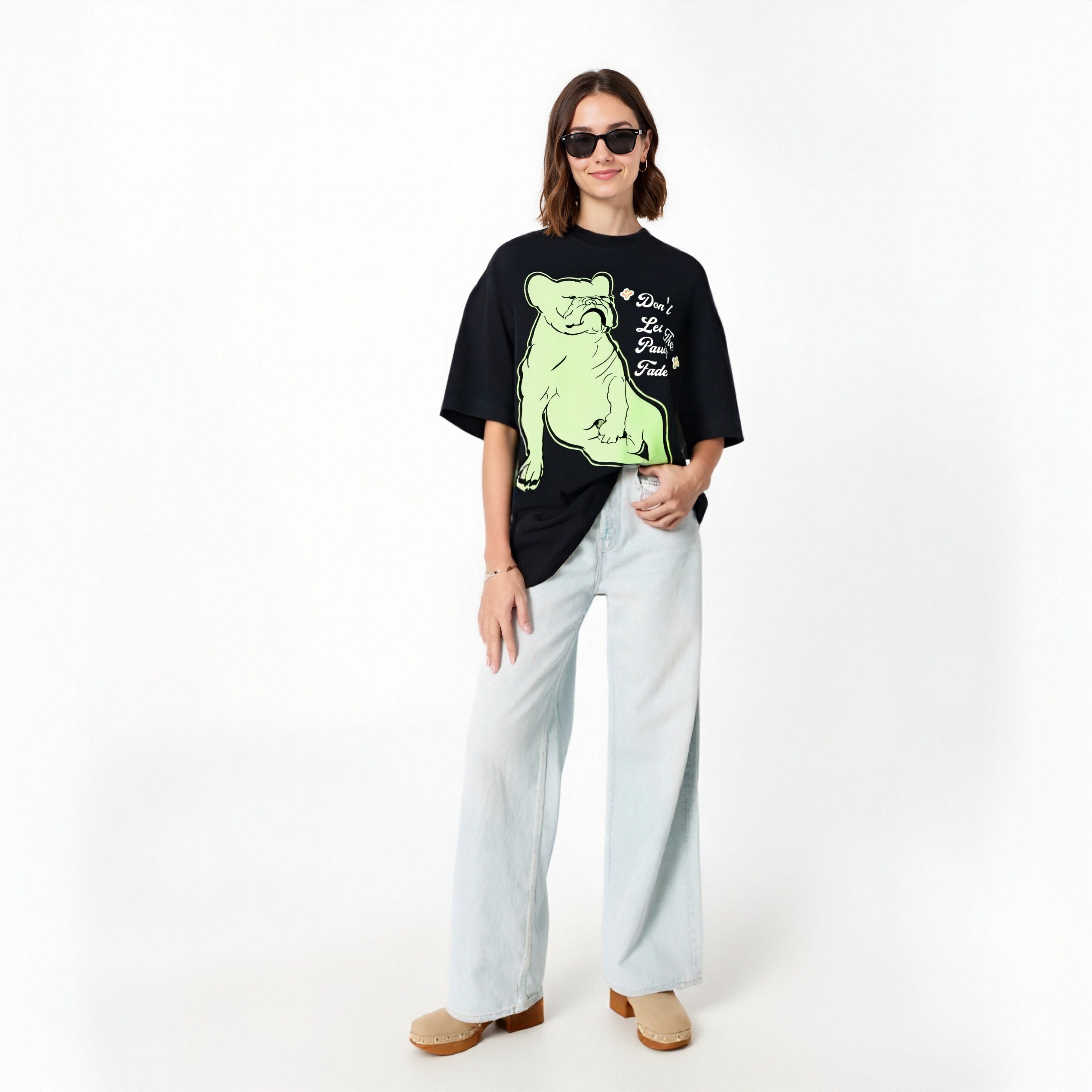 Don't let the passion fade organic cotton T-shirt Frenchie